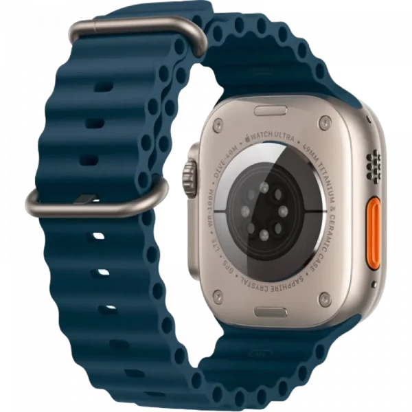 Ceas inteligent Apple Watch Ultra 2, 49mm, Titanium | Blue Ocean