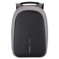 Rucsac pentru Laptop Bobby Hero Regular, 15.6, Piele artificială, Gri