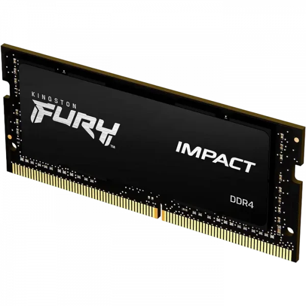 Оперативная память Kingston FURY Impact, DDR4 SDRAM, 3200 МГц, 16Гб, KF432S20IB1/16