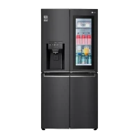 Холодильник LG GMX844MC6F, InstaView Door-in-Door™, Матовый чёрный