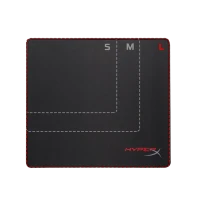 Игровой коврик для мыши HyperX FURY S Pro, Large, Чёрный/Красный
