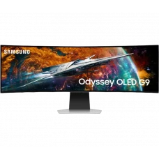 49 Игровой монитор Samsung S49CG95, OLED 5120x1440 Dual QHD, Серебристый