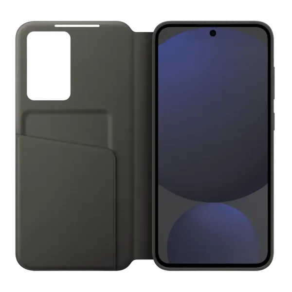 Husă tip carte Samsung Smart View Wallet for Galaxy S24 FE, Negru