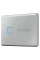 Внешний портативный SSD накопитель Samsung Portable SSD T7 Touch, 2 TB, Серебристый (MU-PC2T0S/WW)