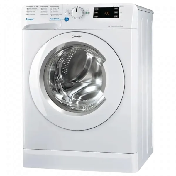 Mașină de spălat Indesit BWSE 71252 L B 1, 7kg, Alb
