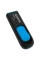 USB Flash накопитель ADATA UV128, 16Гб, Черный/Синий