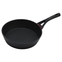 Tigaie adâncă Polaris PRO collection-28FP, 28cm, Negru