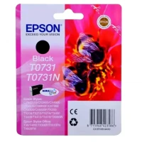 Картридж чернильный Epson T073 DURABrite Ultra, C13T10514A10, Черный