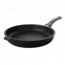Tigaie AMT Gastroguss AMT-526-E, 1,6L, 26cm, Negru