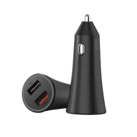 Incărcător auto Xiaomi Mi 37W Dual-Port Car Charger, 37W, Negru