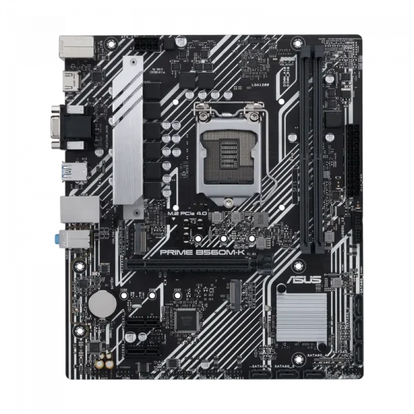 Материнская плата ASUS PRIME B560M-K, LGA1200, Intel B560, Micro-ATX