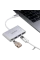 Adaptor Hub ADATA ACA3HUBAL-CSV, Argintiu