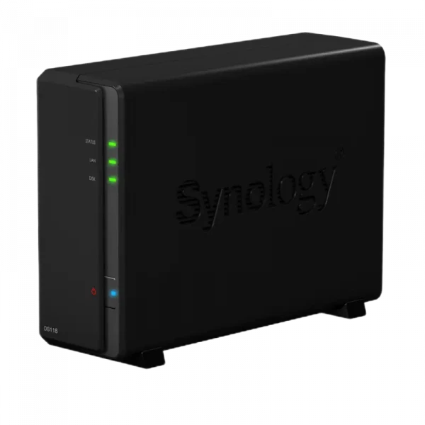Stocare atașată la rețea SYNOLOGY DS118, Negru