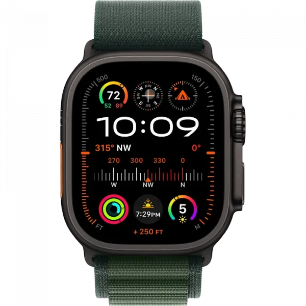 Ceas inteligent Apple Watch Ultra 2, 49mm, Verde inchis