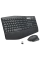 Set Tastatură + Mouse Logitech MK850, Fără fir, Negru
