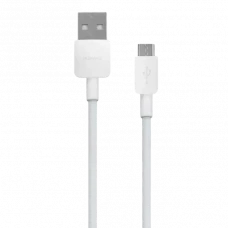 Cablu încărcare și sincronizare Huawei CP70, USB Type-A/micro-USB, 1m, Alb