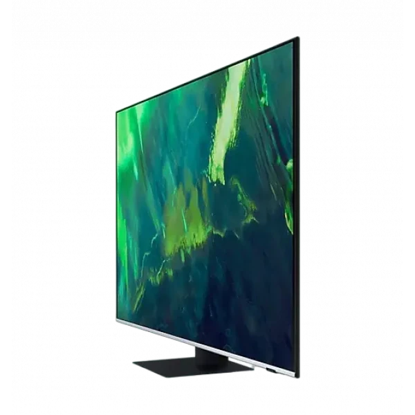 75 LED SMART Телевизор Samsung QE75Q77AAUXUA, 3840x2160 4K UHD, Tizen, Чёрный