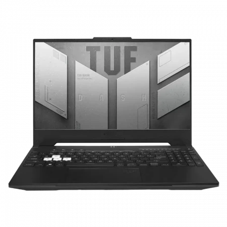 Laptop Gaming 15,6 ASUS TUF Dash F15 FX517ZC, Off Black, Intel Core i5-12450H, 8GB/512GB, Fără SO