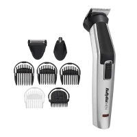 Trimmer pentru bărbați BaByliss 8-in-1 Titanium Multi Trimmer MT726E, Argintiu | Negru