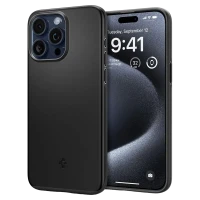 Чехол Spigen iPhone 15 Thin Fit, Чёрный