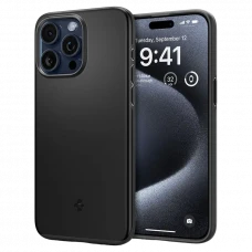 Husă Spigen iPhone 15 Thin Fit, Negru
