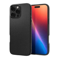 Husă Spigen iPhone 16 Pro Max Liquid Air, Negru mat