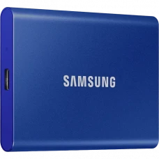 SSD portabil extern Samsung T7, 500 GB, Albastru (MU-PC500H/WW)