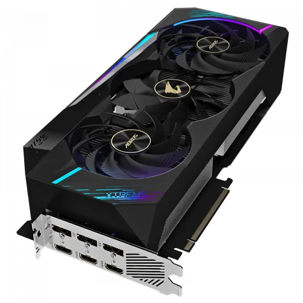 Placă Video Gigabyte GV-N3080AORUS X-10GD, 10GB GDDR6X 320bit