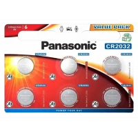 Baterii rotunde Panasonic CR-2032EL, CR2032, 6buc.