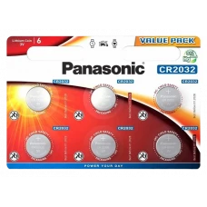 Baterii rotunde Panasonic CR-2032EL, CR2032, 6buc.