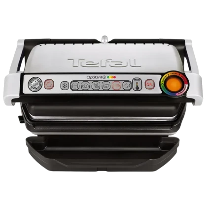 Grătar electric Tefal OptiGrill, 2000W, Oțel inoxidabil