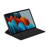 Husă pentru tabletă Samsung Galaxy Tab S7 Book Cover Keyboard, 11, Poliuretan, Negru
