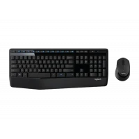 Set Tastatură + Mouse Logitech MK345, Fără fir, Negru