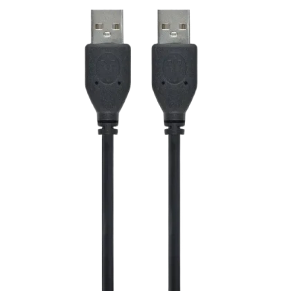 Адаптер USB Cablexpert CCP-USB2-AMAM-6, USB Type-A/USB Type-A, 1,8м, Чёрный