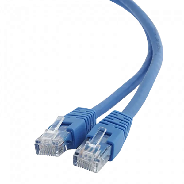 Патч-корд Cablexpert PP6U-5M/B, Cat6 UTP, 5м, Синий