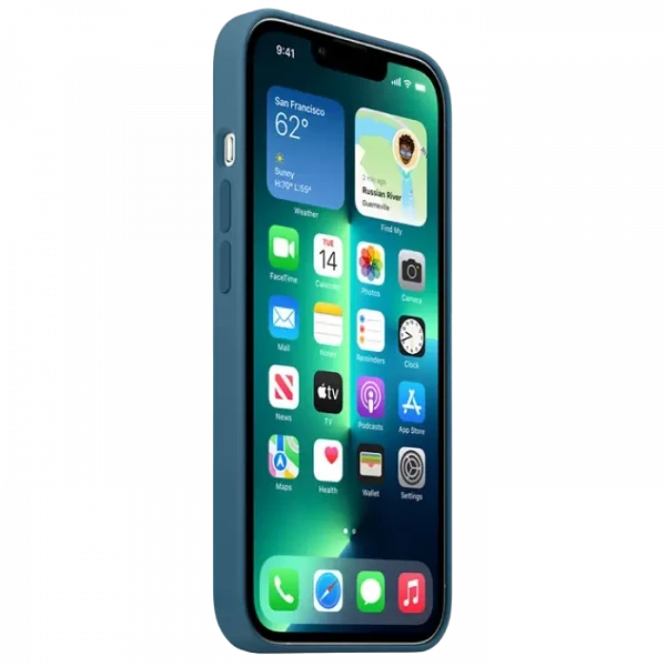 Чехол Apple iPhone 13 Pro Max, Blue Jay