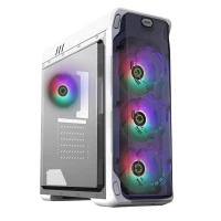 Компьютерный корпус Gamemax StarLight FRGB, Midi-Tower, Без блока питания, Белый