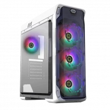 Компьютерный корпус Gamemax StarLight FRGB, Midi-Tower, Без блока питания, Белый