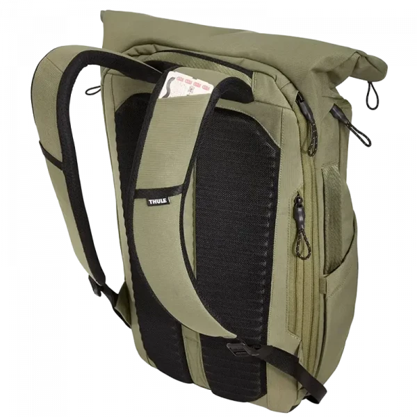 Rucsac zilnic THULE Paramount, 15.6, Nailon durabil 420D, Verde