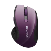 Mouse Wireless Canyon MW-01, Black/Violet