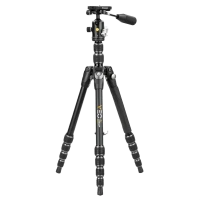 Trepied/Monopod Vanguard VEO3T 235ABP, Cap trepied de minge, Negru
