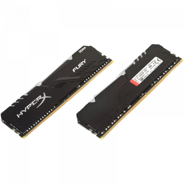 Memorie RAM Kingston HyperX FURY RGB, DDR4 SDRAM, 3200 MHz, 16GB, HX432C16FB3AK2/16