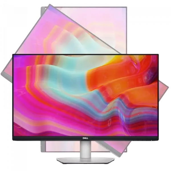 Монитор DELL S2722DZ / 27 дюймов / IPS 2560x1440 WQHD / Серебристый