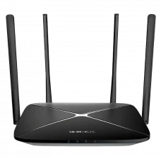 Router fără fir MERCUSYS AC12G, Negru