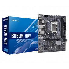 Placă de bază ASRock B660M-HDV, LGA1700, Intel B660, Micro-ATX