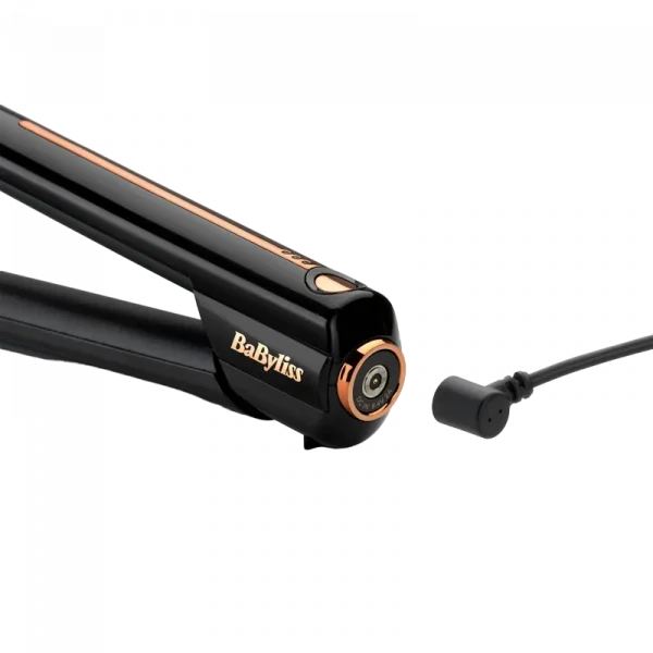 Placă de îndreptat părul BaByliss Cordless 9000U, Negru | Auriu