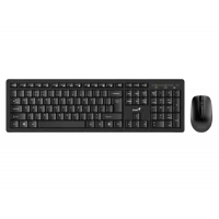 Set Tastatură + Mouse Genius KM-8200, Fără fir, Negru