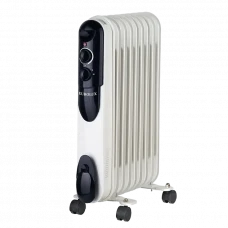 Radiator de ulei Eurolux ОМПТ-9Н, 2000W, Alb