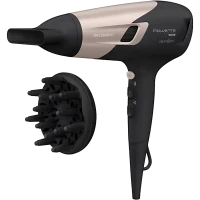 Uscător de păr Rowenta Studio Dry Glow CV5831F0, 2100 W, Negru | Roz