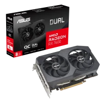 Placă Video ASUS DUAL-RX7600-O8G-V2, 8GB GDDR6 128bit